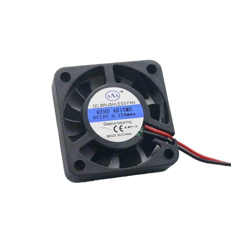厂家 4/5/6CM厘米4010 电动电瓶车 充电器散热风扇12V 配件 静音