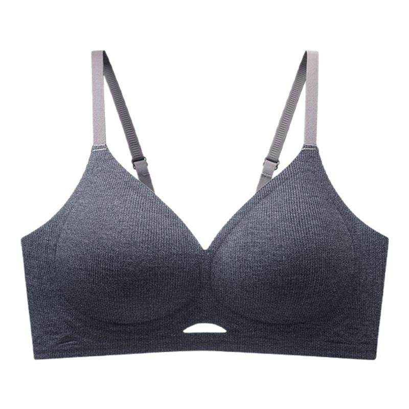 猫人内衣女上托收副乳无痕软支撑