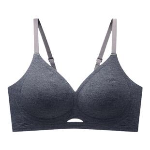 猫人内衣女小胸聚拢无痕文胸立体杯果冻胶软支撑裸感内衣26年秋冬