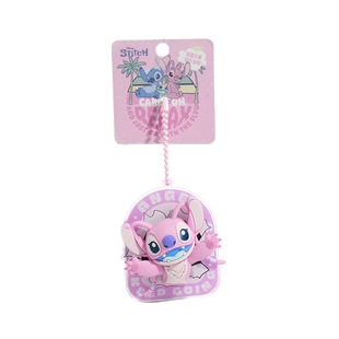 正版  史迪仔史迪奇玩偶书包挂件公仔钥匙扣磁吸立体冰箱贴可旋转