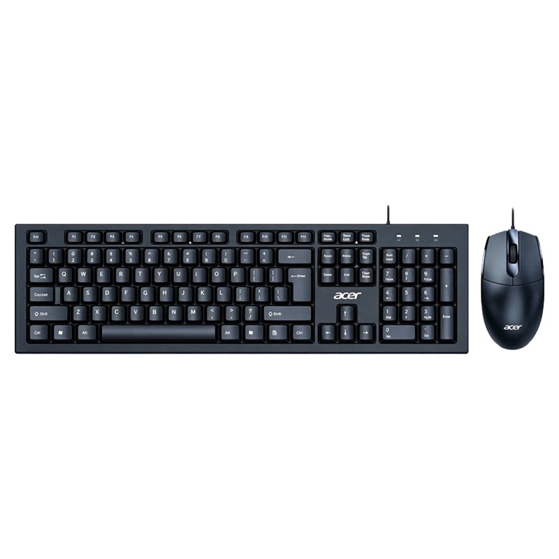 ACER/宏碁键盘鼠标套装有线静音打字办公台式电脑笔记本USB外接