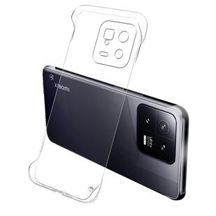 奔雀适用于小米13手机壳超薄透明高级简约无边框小米12/11/10/pro防摔抗震硬壳Xiaomi透气裸机手感手机保护壳
