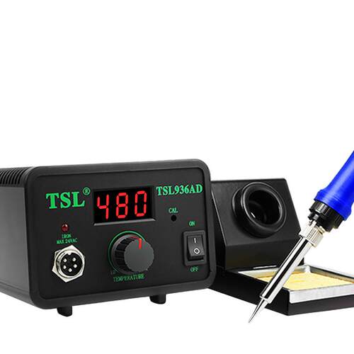 TSL数显936电烙铁焊台恒温可调温家用大功率内热式维修工具焊锡枪