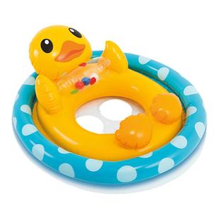 INTEX59570游泳圈婴儿座圈 三款动物造型混装坐圈 儿童救生圈