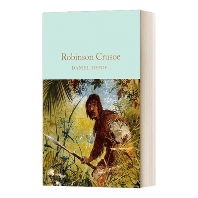 英文原版 Robinson Crusoe 罗宾逊漂流记 精装麦克米伦收藏馆系列 Macmillan Collector's Library 英文版 进口英语原版书籍