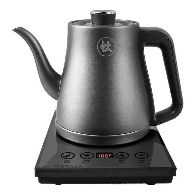 纯钛全自动底部上水电热烧水壶家用泡茶具专用抽水一体机茶桌茶台