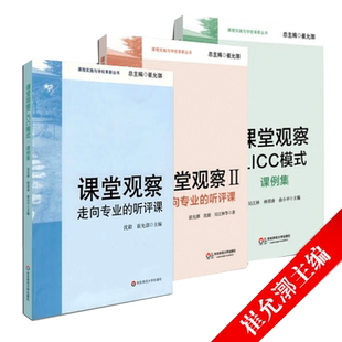 课堂观察 课程实施与学校革新丛书套装全3册 崔允漷主编 课堂观察+课堂观察2+课堂观察LICC模式 教师专业能力 华东师范大学出版社