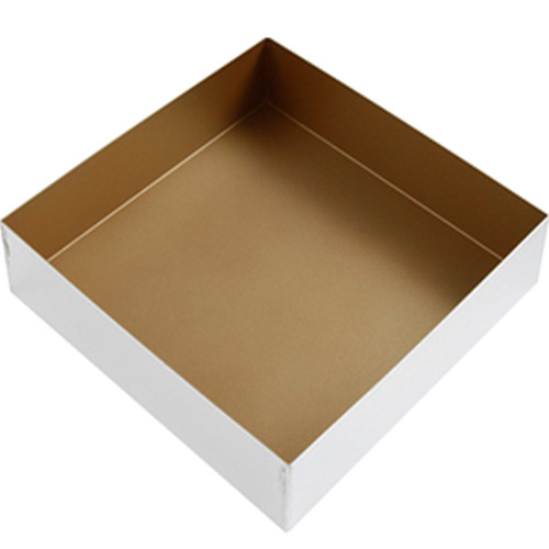 三能金色不沾烤盘家用正方形直角/圆角28cm蛋糕卷不粘烘焙模具