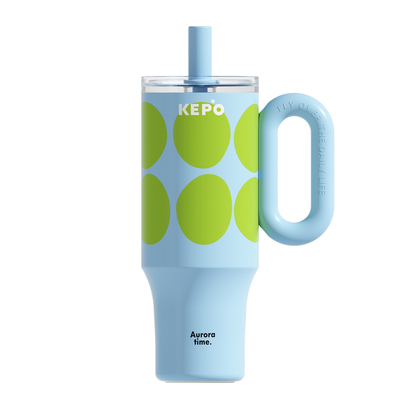 KEPO保温杯大容量水杯女生高颜值巨无霸吸管杯子礼物新款冰霸杯