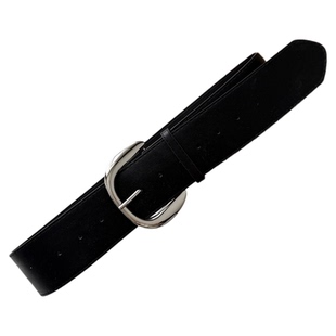 柳吴伟美式宽版粗腰带小众个性皮带女款配牛仔裤裙子腰封2025新款