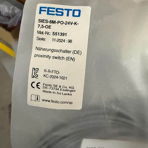【议价-可维修】FESTO SIES-8M-PO V-K-7 24V 全新/二手均有货