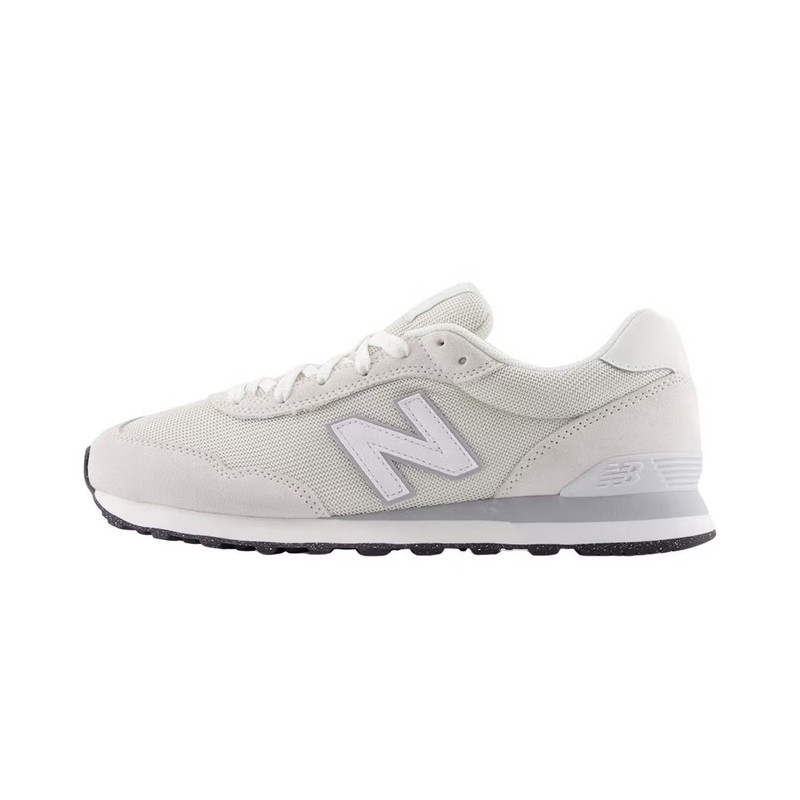 NEW BALANCE男女鞋百搭夏季透气网面简约舒适运动休闲鞋ML515WHT