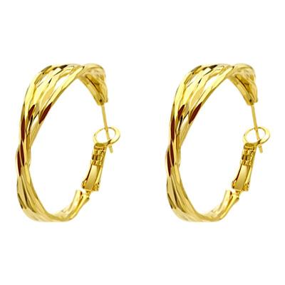 【商场同款新品】一撇一捺YPYN金色耳扣莫比乌斯耳饰耳环简约