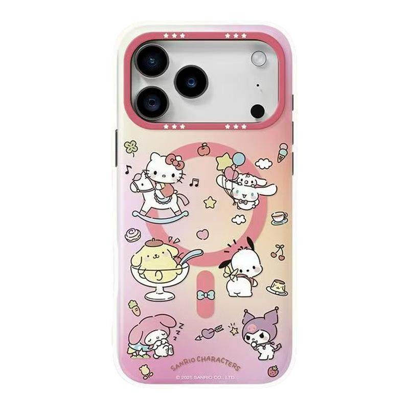 hellokitty手机壳联名适用苹果17promax磁吸壳新款库洛米iphone17pro高级感小众17air17全包防摔可爱女超好看