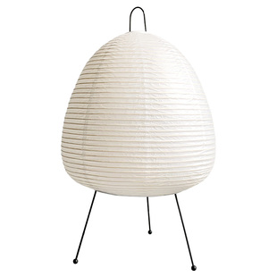 野口勇纸台灯1a日式侘寂风榻榻米地灯北欧卧室民宿氛围手工灯具