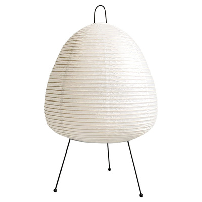 野口勇风格纸灯纸艺卧室床头台灯