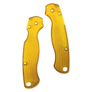 蜘蛛C81贴片PEI 透明刀柄Spyderco Paramilitary 2 刀柄蜘蛛贴片