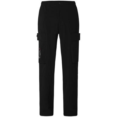 kappa卡帕背靠背2026秋季男梭织运动裤休闲工装长裤显瘦小脚卫裤