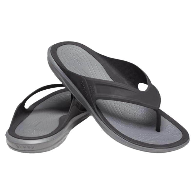 热卖Crocs/卡骆驰男人字拖凉鞋夏季轻质沙滩海边防水休闲健步夏季