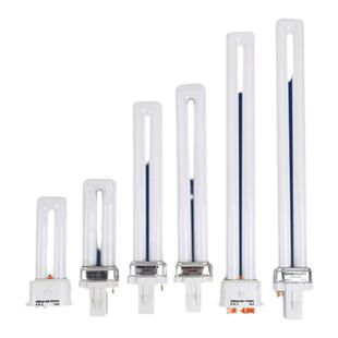 欧司朗DULUX4针2针5W7W9W11W13W台灯筒灯单U插拔节能护眼灯管