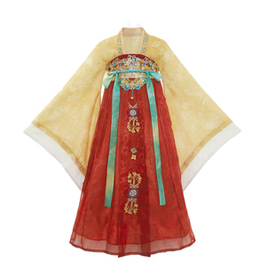 十三余童装【金鸾玉桂】唐制古风大袖襦齐胸裙中秋节汉服女童秋季