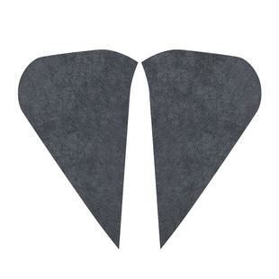 适用YU7仪表台两侧三角位装饰贴超薄防刮保护Alcantara翻毛皮改装