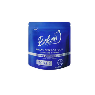 博刻狗博和牛肉冻干肌氨酸乳铁蛋白辅酶Q10益生元成幼犬无谷主粮