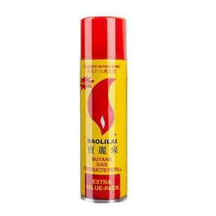 打火机通用高纯度丁烷气体防风明火火机燃料通用气体塑料充气嘴