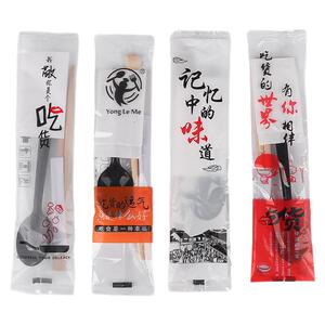 用了么外卖筷子四件套勺子纸巾