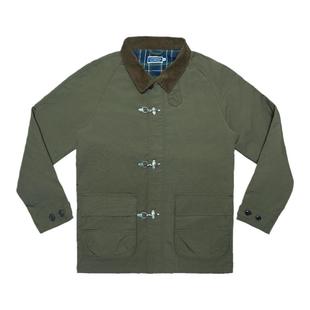 维托摩瑞复刻RRL美式复古特氟龙防泼水工装绗棉外套消防员大衣