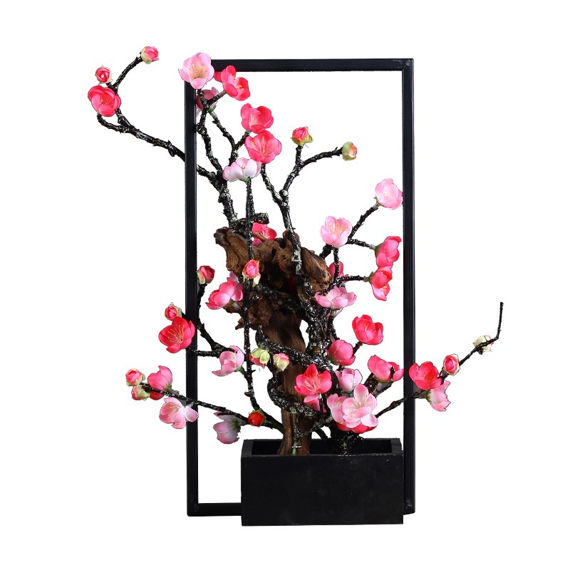 玉兰花仿真花假花客厅干插花防真