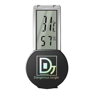 爬宠爬虫温度计乌龟蜥蜴蛇饲养箱精准电子数字显式温湿度计吸盘式