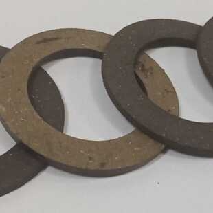 4x Reibbelag Rutschnabe 68mm Innen 44mm Dicke3mm