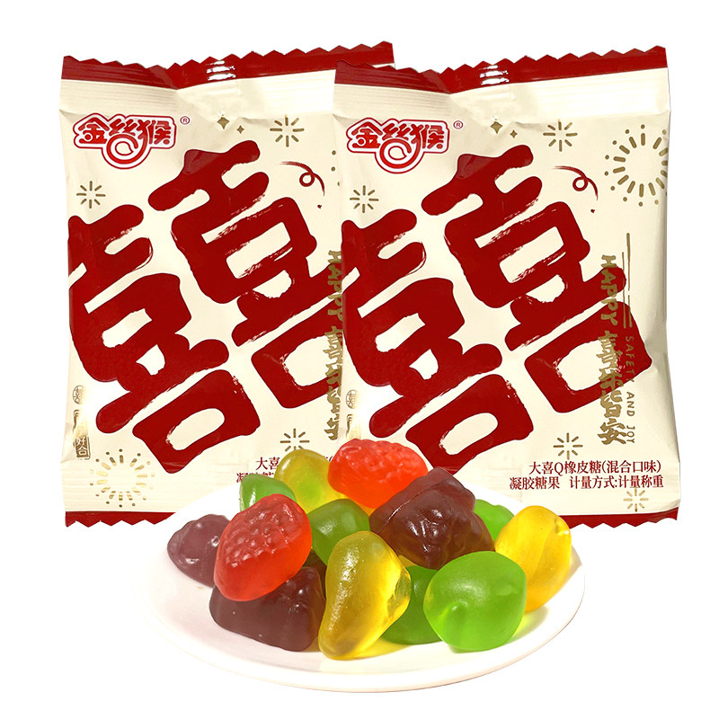 金丝猴大喜Q橡皮糖QQ软糖