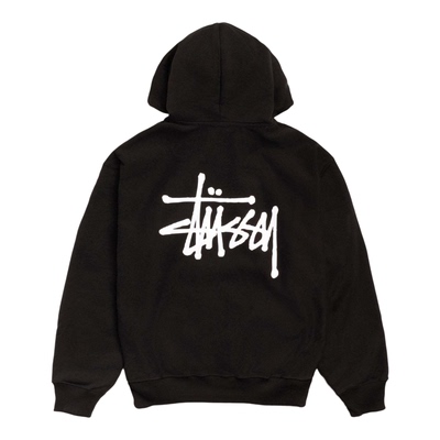 Stussy25FW经典基础logo帽衫