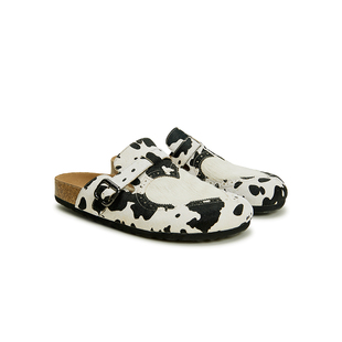 CONP「Conp For Sun」HeartClosed-Toe Slides爱心长毛雕花包头鞋