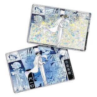 名侦探柯南周边流沙立牌工藤新一毛利兰流麻摆件同人谷子生日礼物