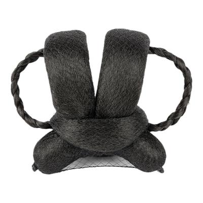 儿童汉服假发女童古装头饰一体式造型舞台演出垫发包古风盘发发饰