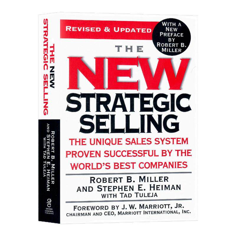 新的战略销售 The New Strategic Selling 英文原版经管读物 商业经典指导书 公司战略发展指导 Robert Miller