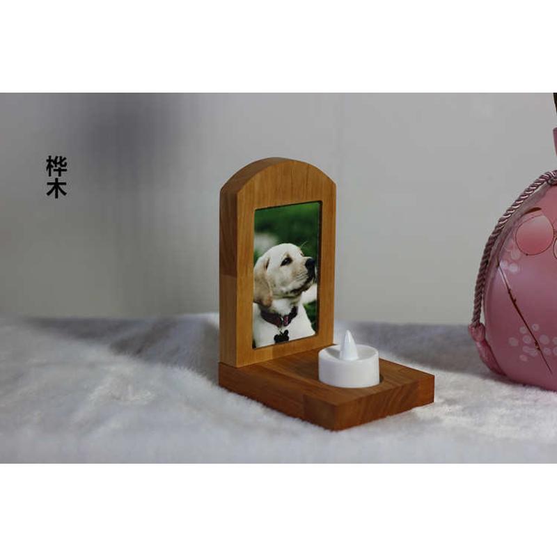 牵绊实木宠物小墓碑图片打印宠物纪念碑小灵牌猫咪狗刻字怀念祭祀