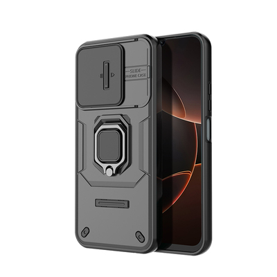 适用小米pococ85手机壳磁吸指环