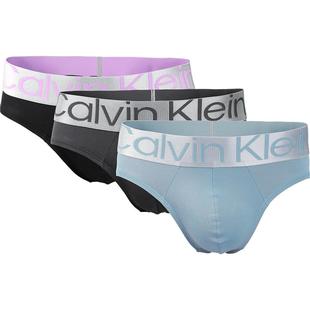 3条装 CK新款2025男士性感纯欲三角内裤透气速干裤头高弹力短裤男