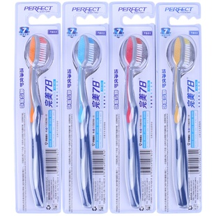 男士专用特硬毛牙刷硬毛大刷头成人款美白去牙渍家用6只装包邮