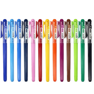 晨光彩色中性笔学生用多色水笔0.38mm新流行AGP62403糖果色手账手帐笔套装韩国可爱红笔笔芯彩色笔做笔记专用