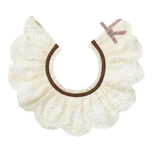 MARLMARL女宝围兜婴儿围兜新年口水巾新生儿礼物2025新品dolce