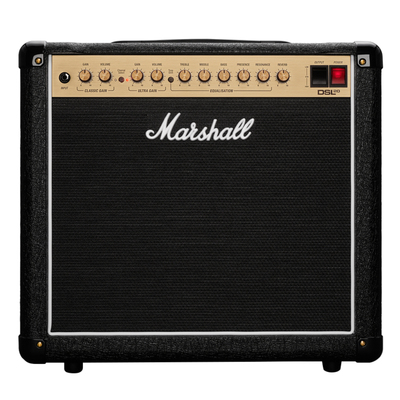 Marshall DSL20CR马歇尔吉他音箱双通道舞台音响配有录音功能