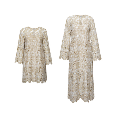 法式复古浪漫连衣裙秋冬