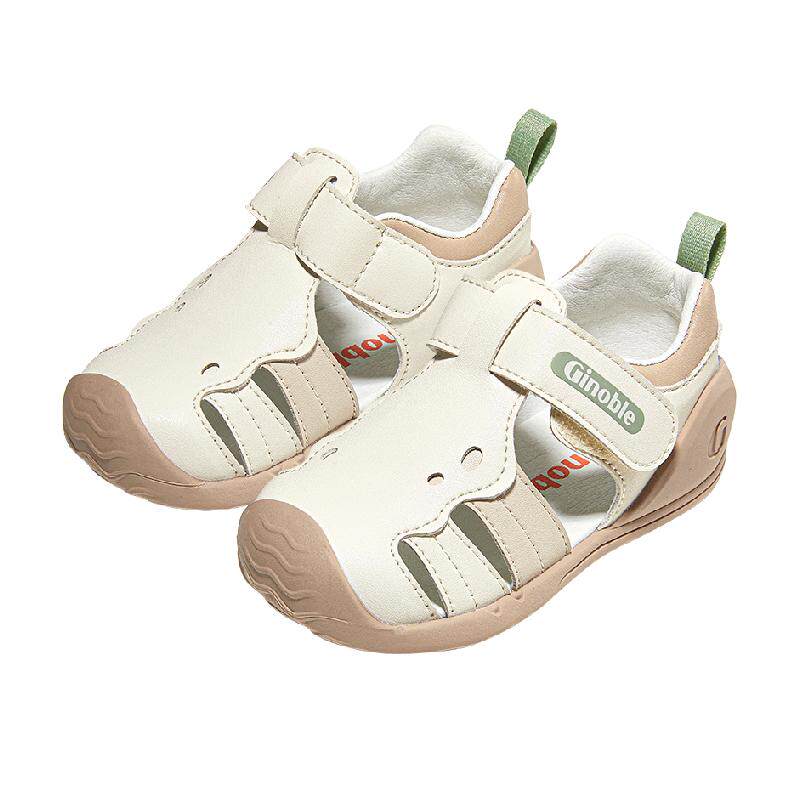 基诺浦机能鞋夏季萌趣休闲百搭宝宝学步凉鞋GB2429