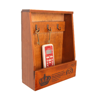 进门钥匙挂钩首饰收纳盒门口入户装饰挂架墙上置物架玄关整理摆件