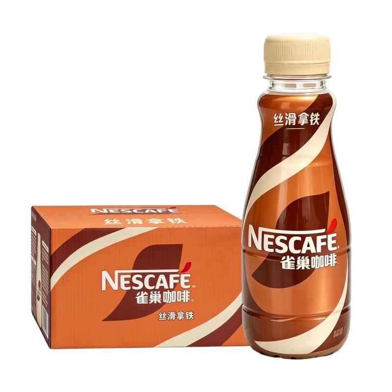 雀巢咖啡丝滑拿铁268ml*15瓶整箱